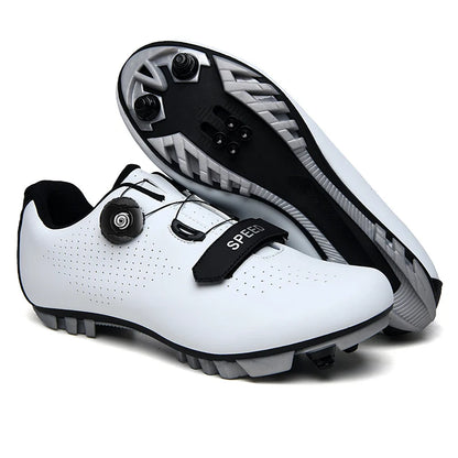 Unisexové MTB topánky Zapatillas Ciclismo MTB – pánske cyklistické bežecké topánky, pánske topánky s hrotmi na horské bicykle, dámske cyklistické topánky
