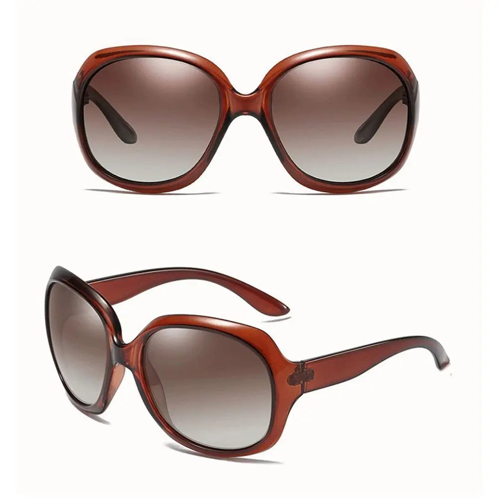 1Pc New Shades Sunglasses for Women UV 400 Elliptical Frame Oversized Sunglasses Square Driver's Sun Glasses for Women & Men