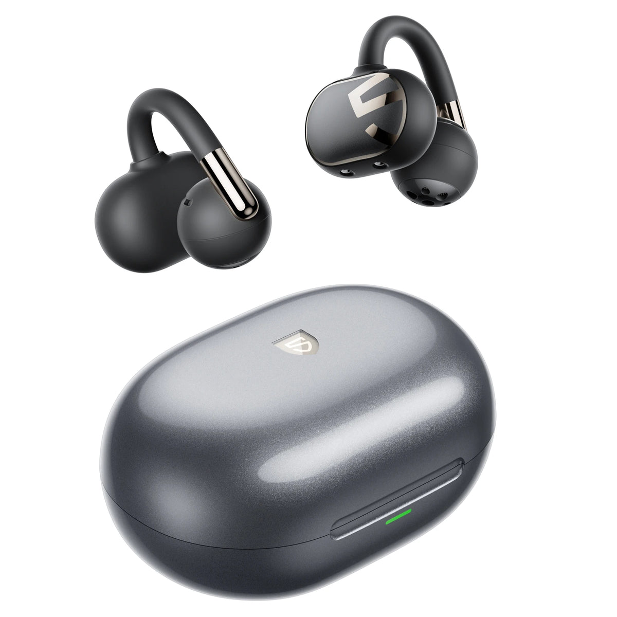 Écouteurs sans fil SoundPEATS Clip1 Open Ear, audio Dolby, Bluetooth 5.4, écouteurs sportifs à clipser avec Hi-Res LDAC, IPX5