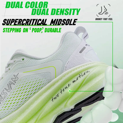 IRUNSVAN New Carbon Plate Marathon Running Shoes Lightweight Shock-Absorbing And Suitable For Men's Sports Shoes