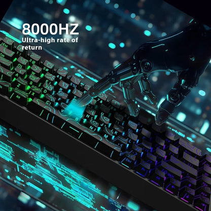 IROK Carotmas Mercury68 Magnetic Switch Mechanical Keyboards 8K 68 Keys RT0.004mm Low Delay Custom Wired Gaming Keyboard PC Gifts