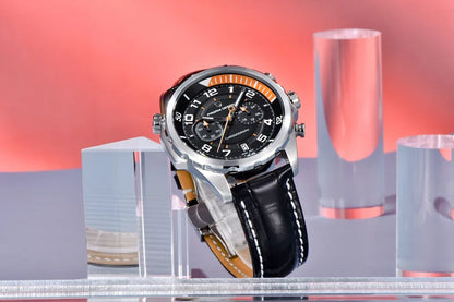 PAGANI DESIGN Watches 2026 New Strong Luminous Luxury Quartz Men Watch Fashion Leather Watch For Men Sapphire Glass Chronograph