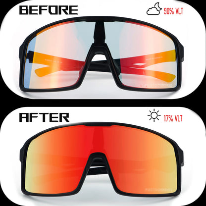 SINGA Photochromic Cycling Sunglasses Sport Glasses Road Bike Glasses MTB Eyewear for Man Women Riding Goggle Cycling Glasses