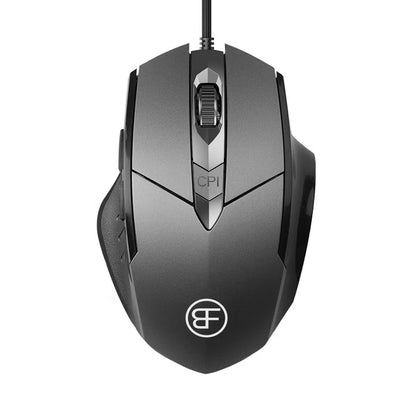 USB Wired Mouse, 7200 DPI Corded Computer Mouse with 6-Button Cord Ergonomic Mice, Office and Game Mouse for Laptop PC Desktop
