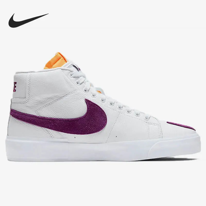Nike genuine SB BLAZER ZOOM men's and women's mid top skateboard shoes DA2189-100