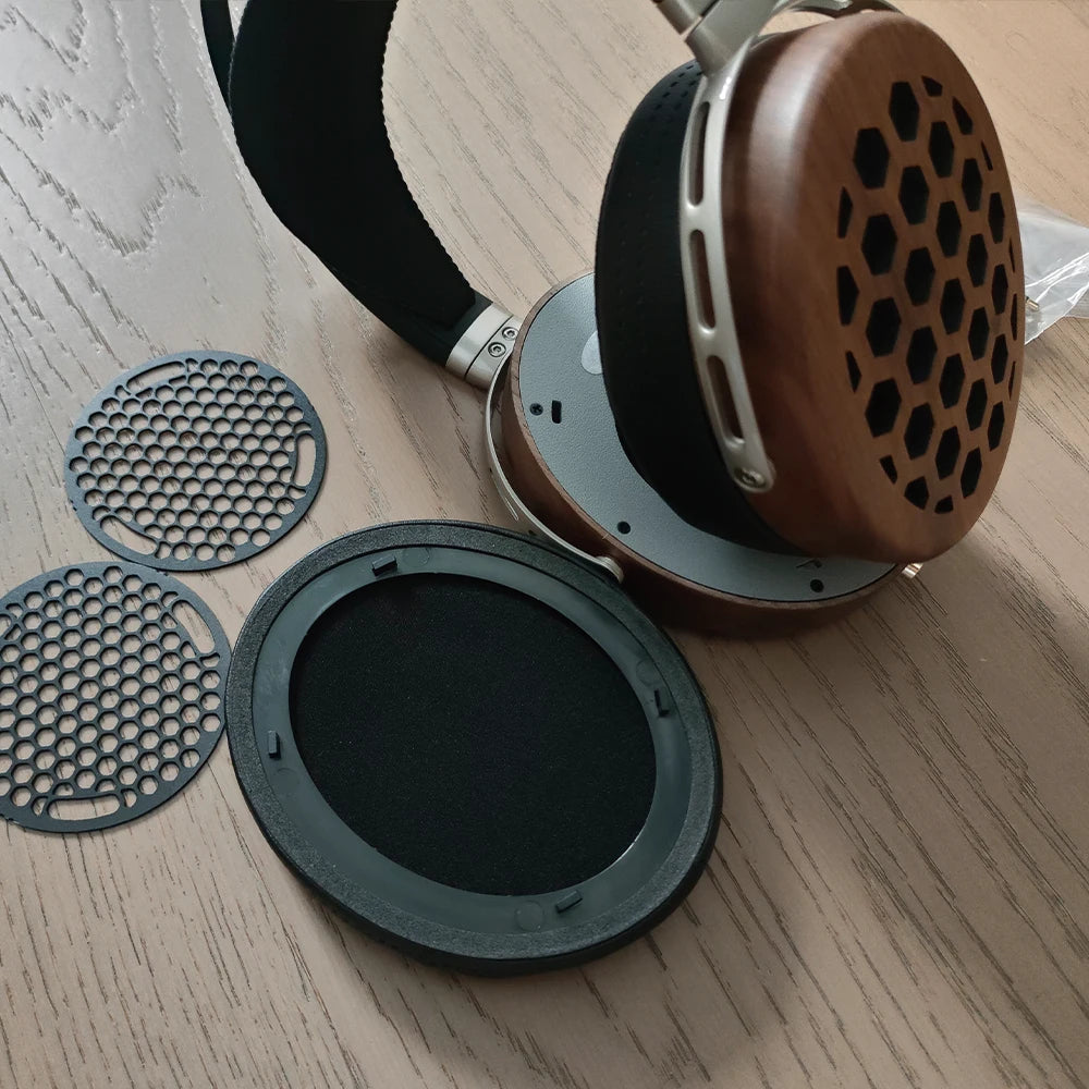 Kit de coque pour écouteurs DIY Walnut pour écouteurs. Accessoires pour écouteurs supra-auriculaires