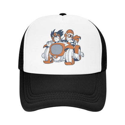 Goku Muten Roshi Dragon Ball Z Baseball Caps Sport Sun Hat Anime DBZ Hats Breathable Polyester Trucker Cap Summer Trucker Caps