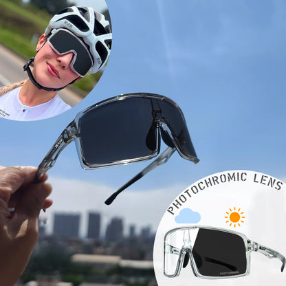 SINGA Photochromic Cycling Sunglasses Sport Glasses Road Bike Glasses MTB Eyewear for Man Women Riding Goggle Cycling Glasses