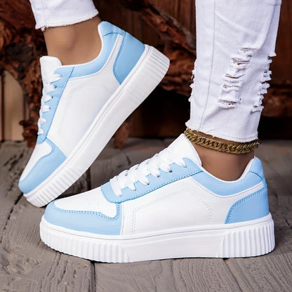 Damen- und Herren-Casual-Sneaker mit vulkanisierter Sohle, Schnürung, rutschfest, leicht und bequem, Unisex-Sportschuhe