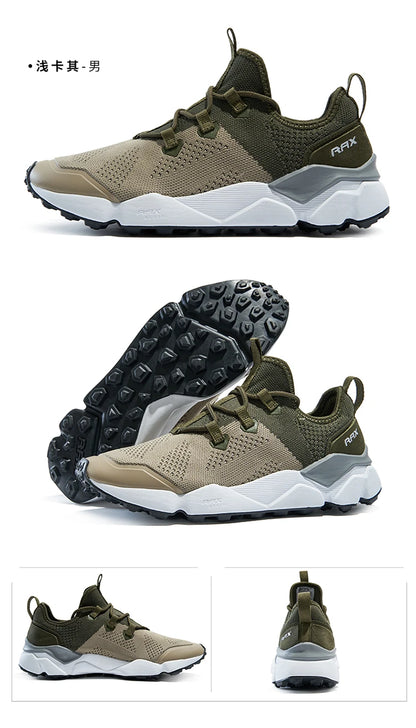 Rax løbesko til mænd og kvinder, åndbare joggingsko til mænd, lette sneakers til mænd, gymsko til mænd, udendørs sportssko til mænd