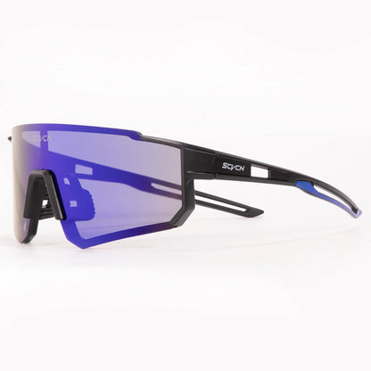 Scvcn Sunglasses Cycling Glasses Photochromic Sports for Men Sun Mountain Bike Road Bicycle Eyewear Goggles UV400 Polarized MTB