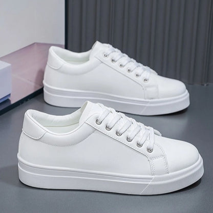 Zapatillas de moda para hombre, novedad muy vendida, blancas y modernas, deportivas y de ocio para estudiantes, versátiles para hombre