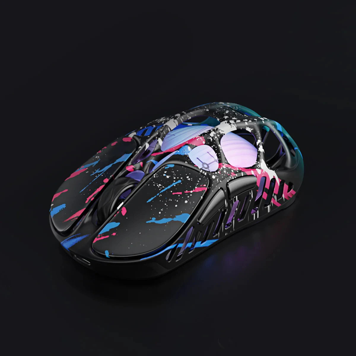 GravaStar Mercury X Pro Tri-Mode Wireless Gaming Mouse, 8K Receiver, Magnesium Alloy Lightweight, Long Battery Life, RGB  Gaming