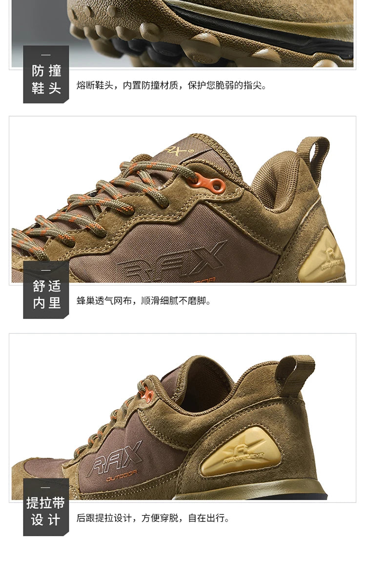 RAX Scarpe da running da uomo, sneakers sportive outdoor in mesh, unisex, traspiranti, leggere, per jogging e atletica