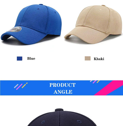 2026 High Quality Baseball Cap Men Snapback Hats Caps Men  Fitted Closed Full Cap Women Gorras Bone Male Trucker Hat Casquette