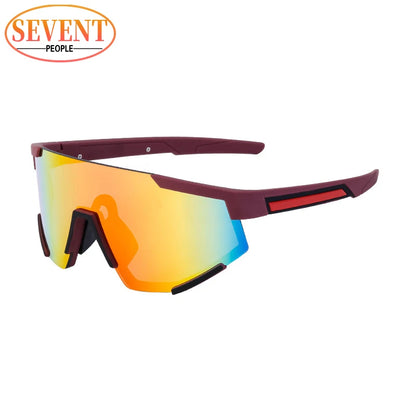 Sports Once-piece Shield Sunglasses Women Men 2026 Luxury Brand Designer Outdoor Cycling Steampunk Sun Glasses For Male Eyewear