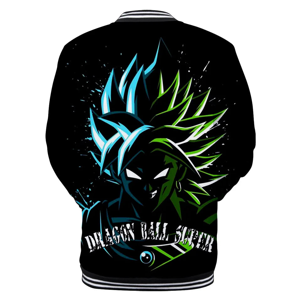 Uniforme de béisbol de estilo urbano de Dragon Ball para hombre, mujer y niños; disfraces de Son Goku para adultos; chaquetas; abrigos de primavera y otoño; cárdigans; sudaderas; regalo