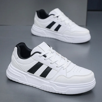Plus Big Size 50 51 52 Mens Leather Sneakers Casual Sports Shoes Flat Skateboard Shoes For Dropshipping