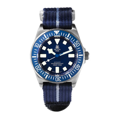 Tactical Frog FXD V4 Mechanical Watch NH35 Automatic Movement Titanium Mens Watches 200m Waterproof Sapphire Luminous 42mm Watch