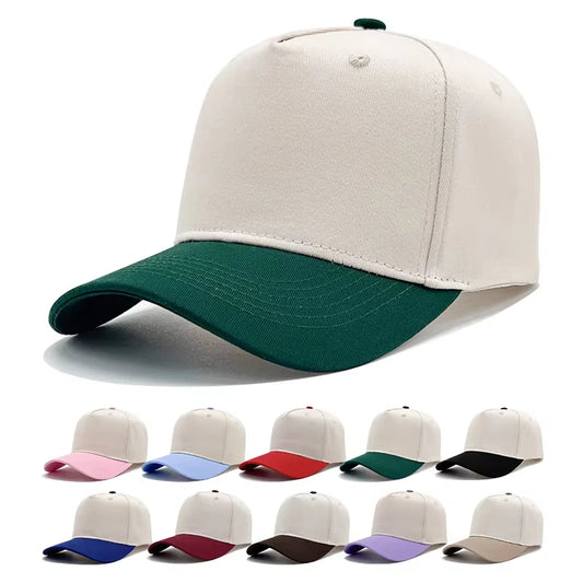 Custom Logo and Color  Baseball Caps Wholesale Structured a Frame 100% Cotton Gorras Baseball Sport Hats