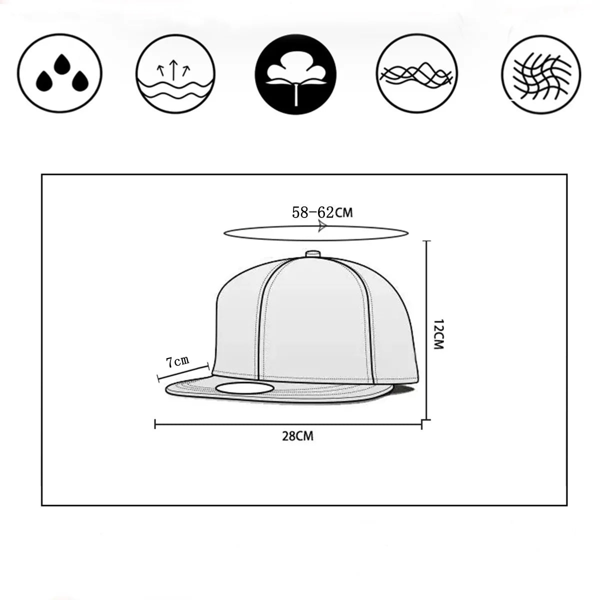 LEGEND Snapback Red Mesh Breathable Quick Dry Flat Brim Baseball Cap Men Women Outdoor Hiking Running Sports Hat
