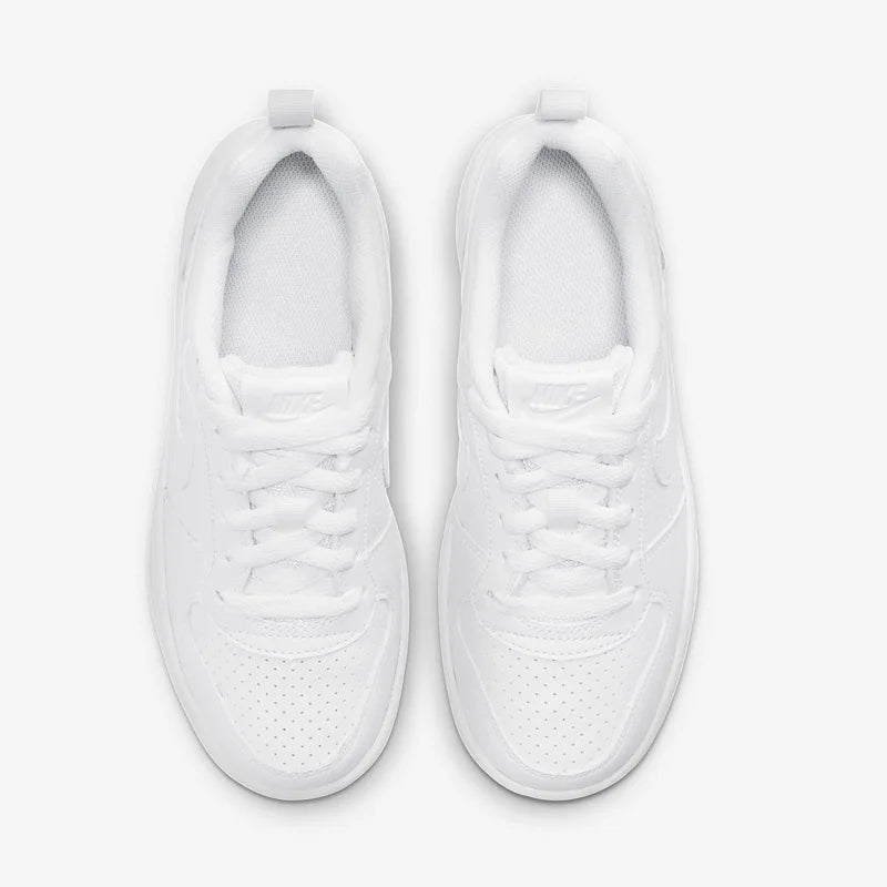 Nike Court Borough Retro Versatile Casual Non-Slip Breathable Balanced Low-Top White Av3171-100