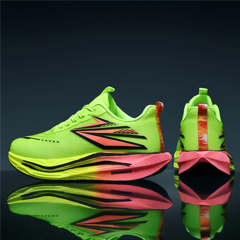 Men Casual Sport Shoes Air Cushion Running Shoes Breathable Marathon Running Sneakers Durable Outsole Trainer Tenis Walking Shoe