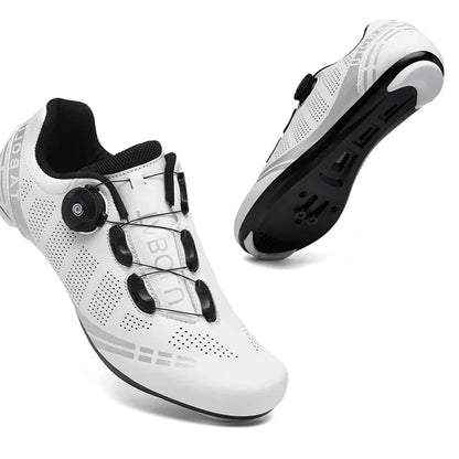 Unisex Cycling Shoes Road Bike Men Racing Self-Locking Speed Bicycle Sneakers Women Spd Cleats road Cycling Footwear