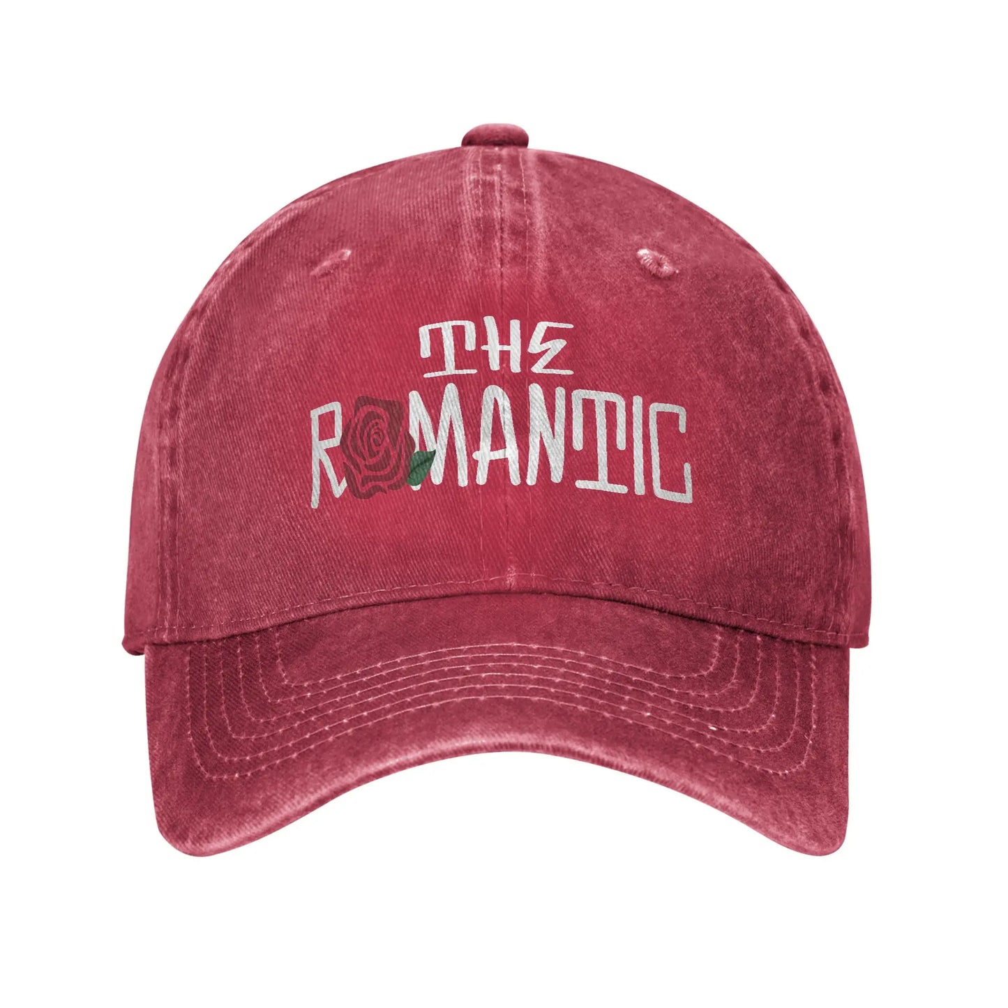 B&W The Romantic Tour Bruno Mars Concert Tour Washed Baseball Cap  Fashion Hip Hop Hats Summer Unisex Men Hunting Snapback Cap