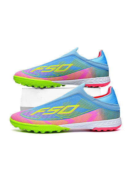TF soccer shoes for training, anti-slip wear-resistant firm grip ankle protection lightweight comfortable