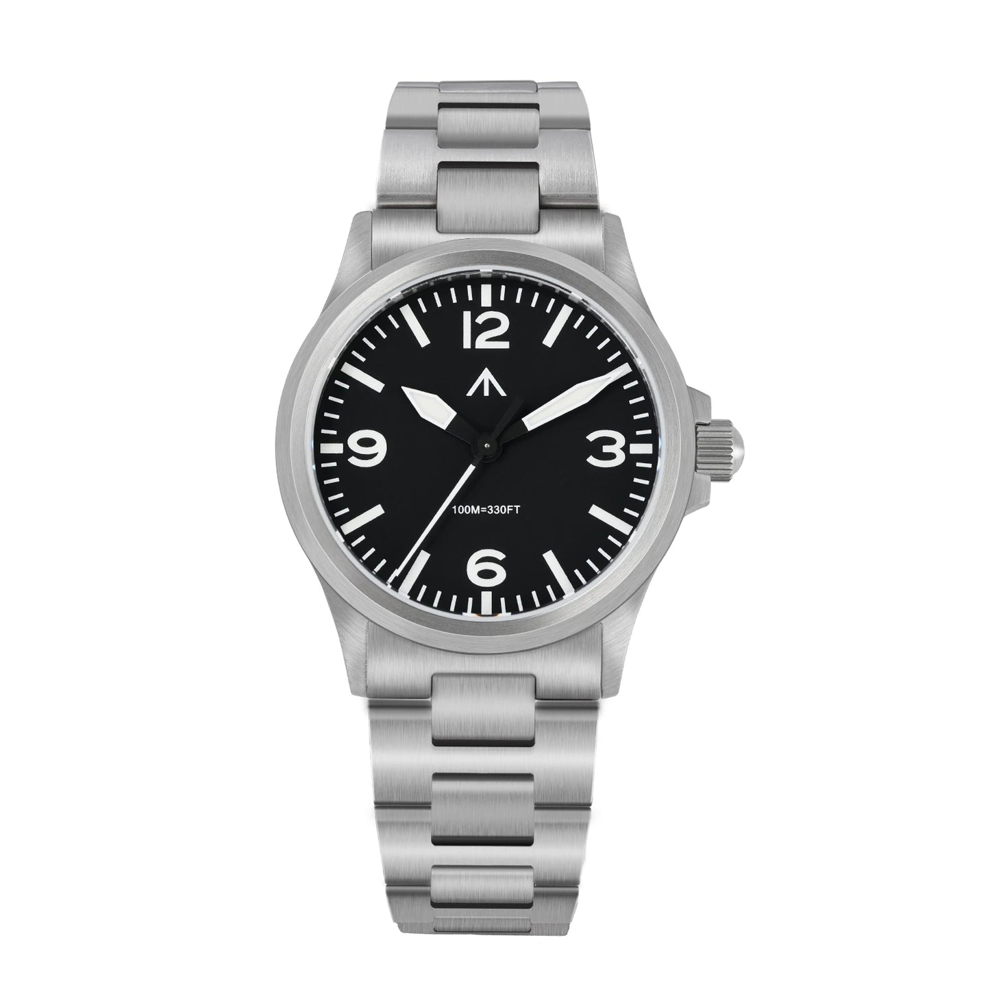 Militado  ML18 36mm Men Watch VH31 Quartz Movement Watches Luminous Sapphire Double Domed Crystal Waterproof Vintage Wristwatch