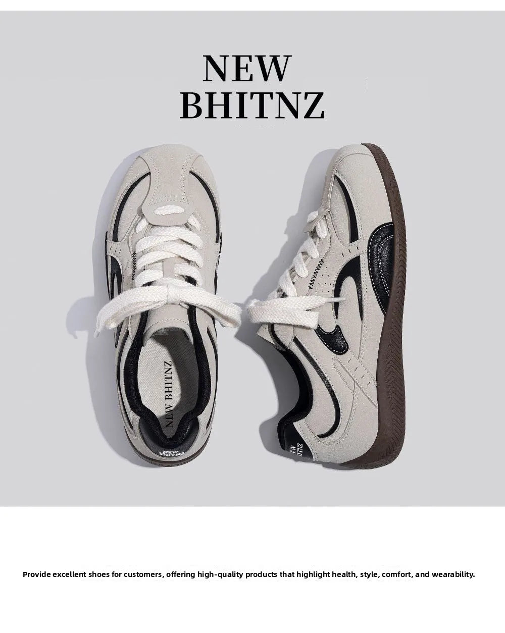 Men's Lightweight Comfortable Soft Bottom Casual Versatile Deqin Shoes Breathable Anti-Slip Wear-Resistant Flat Heel Sports Shoes