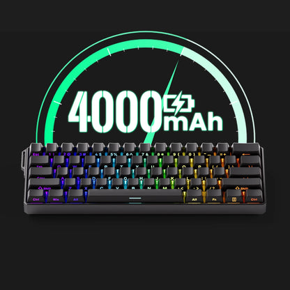 Akko MonsGeek FUN60 Ultra Mechanical Gaming Keyboard Magnetic Switch 60% Rapid Trigger 8K HE/TMR Custom Aluminum Keyboard Gamer