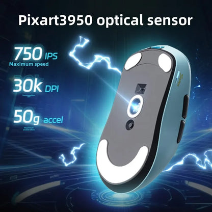 SCYROX V6 neporozna brezžična esports miška 40g 750IPS z 8k sprejemnikom, hitrim odzivom 3950, visoko kakovostjo 8KHz, gaming miška