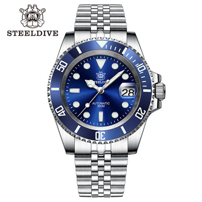 SD1953 Steeldive Brand 2022 Men Mechanical Wristwatch 41mm Stainless Steel Men Watch NH35 Sapphire Glass Men Watches
