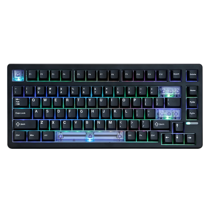 EPOMAKER HE80 75% Layout QWERTY US Tastiera meccanica magnetica cablata Hot-Swap Creamy Gasket con effetto Hall, DKS SOCD per PC/Mac
