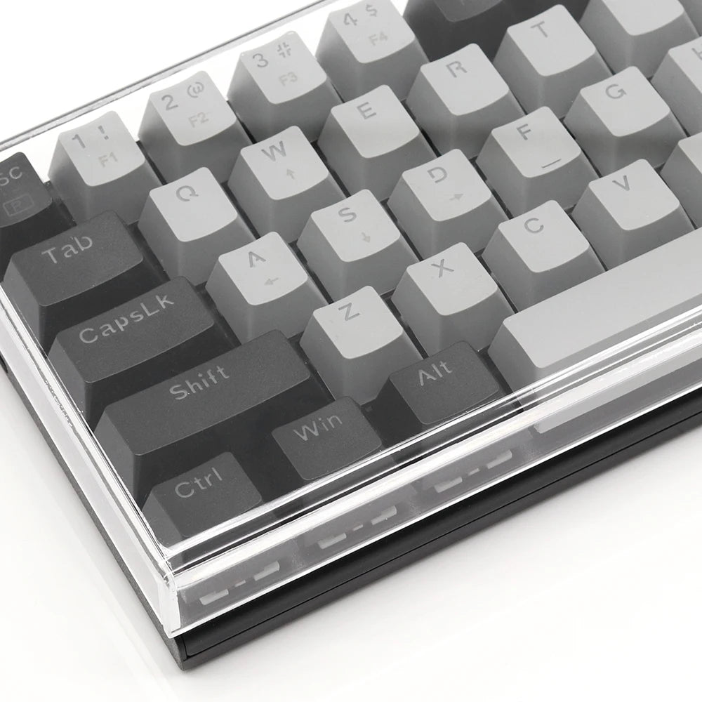 Acrylic Keyboard Clear Protector Case Mechanical Keyboard Dust Cover For 60/61/64 96 98104/108 Key Mouse Cover Keyboard Cover
