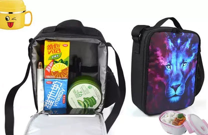 Child Insulated Large Capacity Bag for Boys Hot Game Fortnite Girls Student Outdoor Picnic Reusable Thermal Cooler Lunch Box