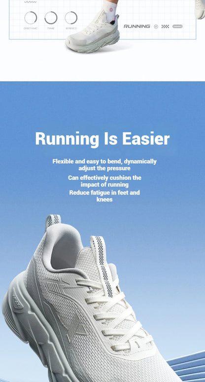 Xtep Light Joy 2 Women's Running Shoes 2025 Spring Shock-absorbing Non-slip Wear-resistant Lightweight Sport shoe 875118110015