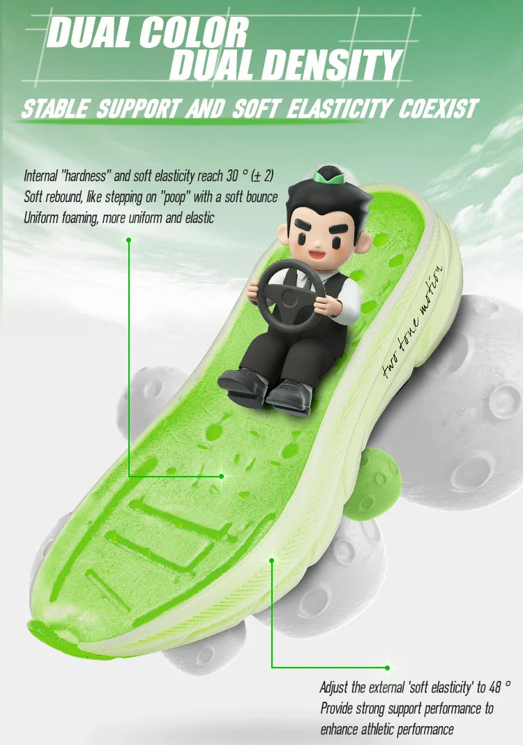 IRUNSVAN New Carbon Plate Marathon Running Shoes Lightweight Shock-Absorbing And Suitable For Men's Sports Shoes