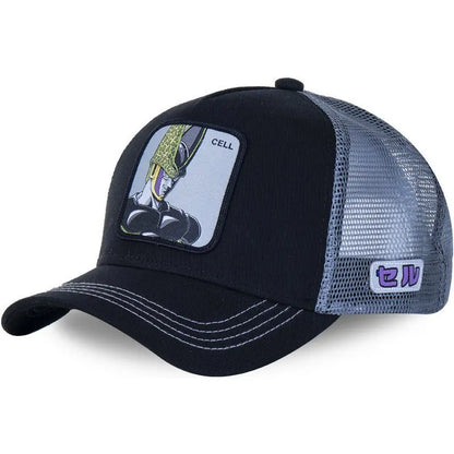 Dragon Ball Caps Cartoon Women Men Hats GOKU Super Saiyan Shenron GOTENKS VEGETA Cell BULMA Fashion Hip Hop Baseball Cap