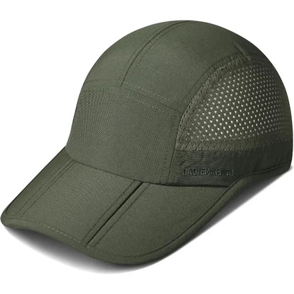GADIEMKENSD Lightweight Running Cap Sun Hat for Trekking Hiking Quick Dry Breathable Outdoor Sports Unisex