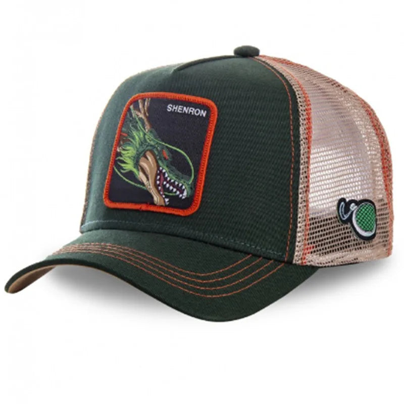 Dragon Ball Caps Cartoon Women Men Hats GOKU Super Saiyan Shenron GOTENKS VEGETA Cell BULMA Fashion Hip Hop Baseball Cap