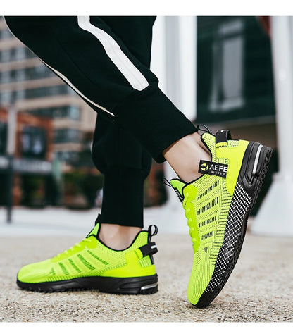 Nouveaux hommes chaussures de course respirant chaussures de sport de plein air baskets légères pour hommes chaussures d'entraînement athlétiques confortables