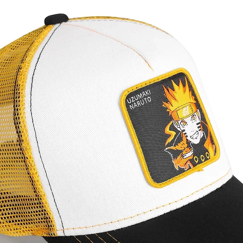 High Quality Naruto Snapback Baseball Cap Uchiha Itachi Anime Styles Cap Men Women Hip Hop Dad Adjustable Mesh Hat Trucker Hat