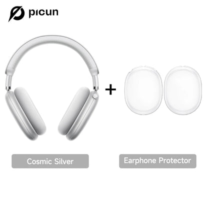 Picun F8 Pro ANC Kabellose Kopfhörer mit Head Tracking, 3D Spatial Audio, -52dB ANC, HIFI Bluetooth-Headset, ENC HD-Mikrofon, niedriger Latenz und App