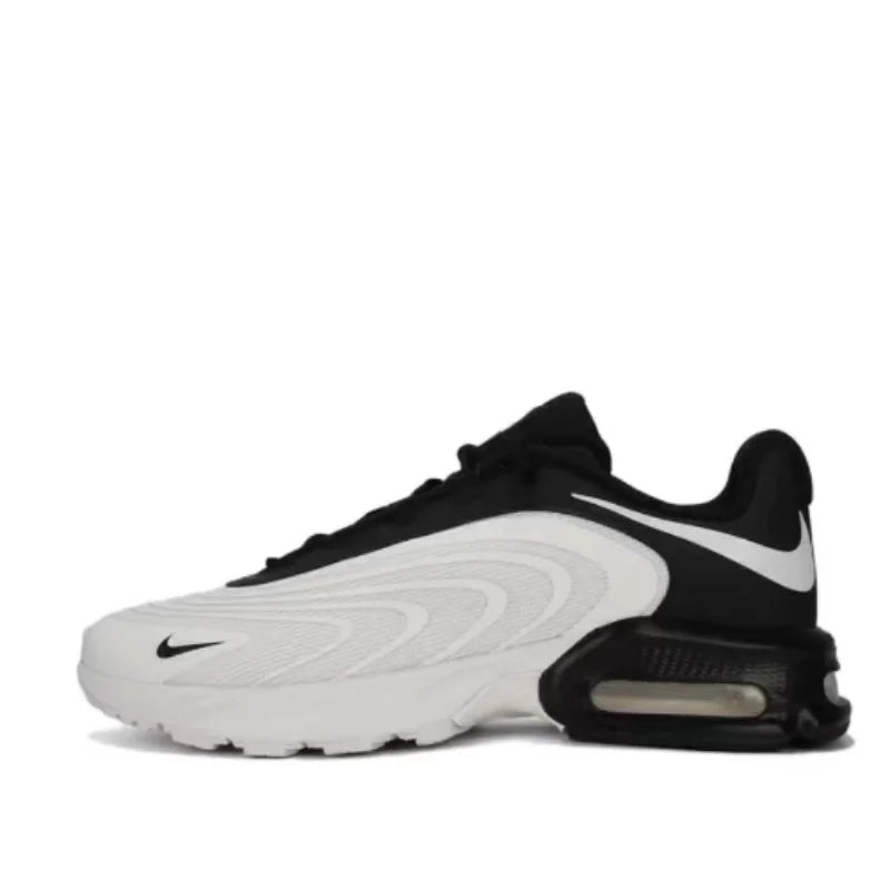 Nike Air Max Fire Comfortable and Wear-Resistant Shock Absorbing Wraparound Running Shoes for Men,Light Gray and BlackIR0819-101