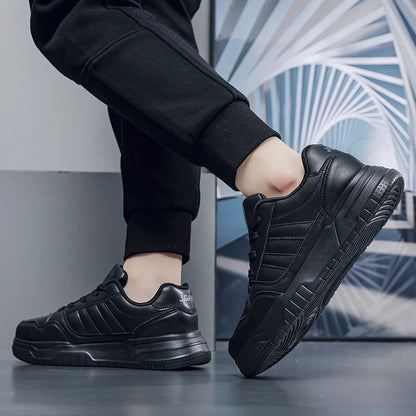 Plus Big Size 50 51 52 Mens Leather Sneakers Casual Sports Shoes Flat Skateboard Shoes For Dropshipping