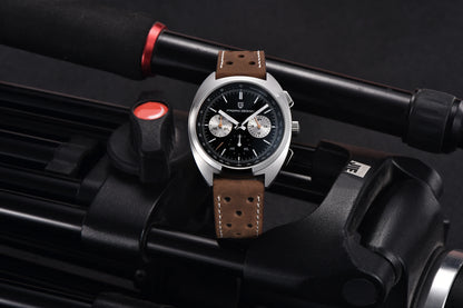 PAGANI DESIGN 2025 New Panda Dial Men Watches Luxury Quartz Watch For Men Japan VK63 Sport Chronograph Sapphire glass Wristwatch