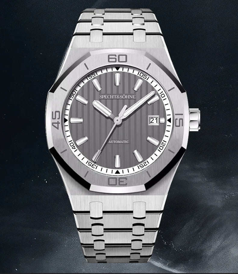 New Arrivals Specht & Söhne Dive Watch 40MM Miyota 8215 Automatic Mechanical Watches For Men Octagon Bezel Steel Reloj Hombre